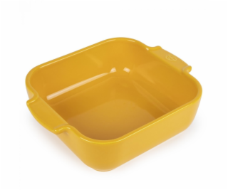 Peugeot APPOLIA Čtvercová mísa 28 cm šafránově žlutá