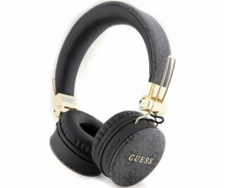 Guess Sluchátka 4G Metal Logo černá (GUBH704GEMK)