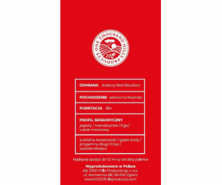 NoName RWANDA MUHABURA NATURAL ESPRESSO zrnková káva 400g