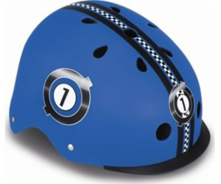 Globber GLOBBER šalmas Elite Lights Racing, tamsiai melyn...