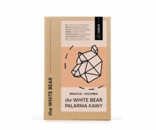 The White Bear Kávová zrna Brazílie/Kolumbie 1kg