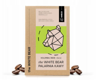 The White Bear Kávová zrna Kolumbie/Indie 1kg