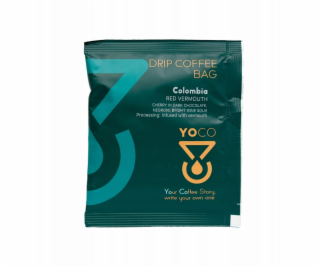 YoCo Mletá káva Drip Bag Coffee Colombia Grapefruit Vermo...