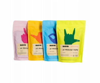 HAYB Mletá káva Sada na přípravu kávy 4x250g