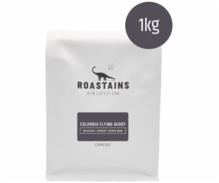 Roastains Pražená káva Colombia Flying Buddy ESPRESSO 1kg