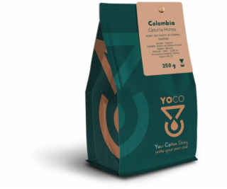 YoCo Kávová zrna Colombia Caturra s medovým filtrem 250g