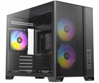 Antec Počítačová skříň Flux M, černá, Micro-ATX ITX