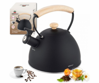 KingHoff KONVICE 2,5L S PÍŠKALKOU KH-1999 MATNÁ ČERNÁ