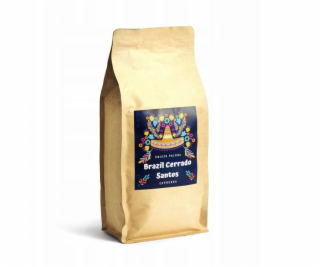 Świeżo Palona Čerstvě pražená kávová zrna Brazílie Cerrad...