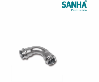 SANHA NIROSAN-Ocelové koleno z nerezové oceli d90° d42SANHA