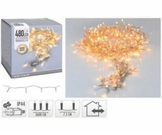 Victoria Sport VÁNOČNÍ STROMEČKOVÝ SVĚTELNÝ ŘETĚZEK 480 L...