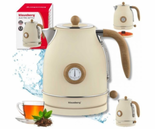 Klausberg rychlovarná konvice 1,7 l s teploměrem KB-9006 ...