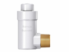Flamco FlexVent R 1/2 úhlový automatický odvzdušňovací ventil bílý (27711)