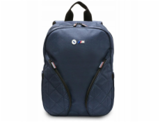 BMW Batoh s nylonovými kapsami a kovovým logem 16, tmavě modrý