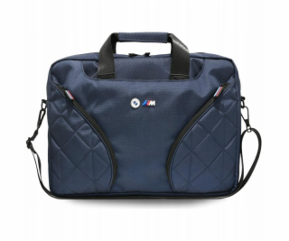 BMW taška s nylonovými kapsami a kovovým logem 16 tmavě m...