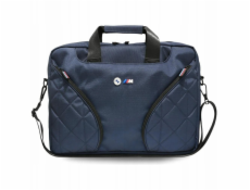 BMW taška s nylonovými kapsami a kovovým logem 16 tmavě modrá