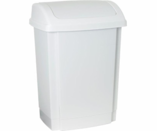 Plast Team Odpadkový koš Swing, výklopný, 25 l, bílý (TEA...