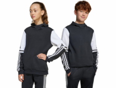 Adidas Dětská mikina s kapucí Squadra 25, černá, JE2768, 152 cm