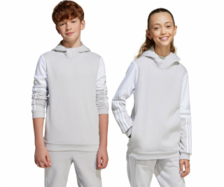 Adidas Dětská mikina s kapucí Squadra 25, šedá, JD4808, 1...