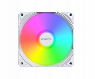 Montech Ventilátor Fan E28 ARGB PWM bílý 120mm