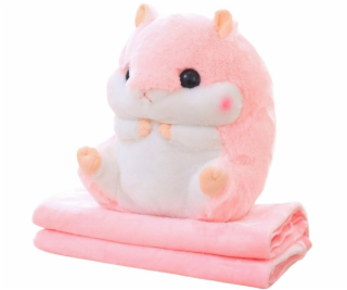 LeanToys Plyšová ohřívací deka na ruce s motivem křečka 1...