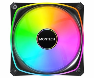 Montech Ventilátor RX120 Pro ARGB PWM Reverzní Černý 120mm