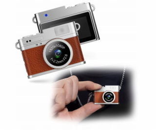 Xrec Mini digitální fotoaparát X4 2mp 1080p LCD 0.96 Přív...