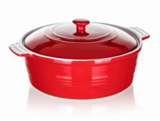 Banquet Keramický kastrol s poklicí 26 cm 3 l CULINARIA