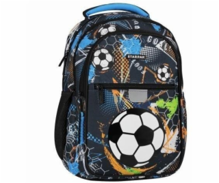 Starpak Fotbalový modrý školní batoh