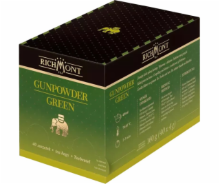 Richmont Zelený čaj Richmond Gunpowder - 40x4g