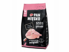 Pan Mięsko Suché krmivo pro kočky Kuře s králíkem (kotětem) křupavé XS 5 kg