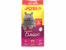 Josera JosiCat sterilizované klasické krmivo 15+3 kg