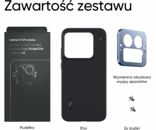 Realme Ochranný kryt pro fotoaparát GT 8 Pro, modrý