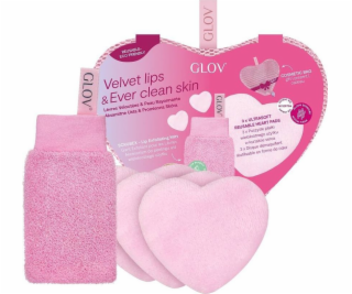 Glov Sada Lips & Ever Clear Skin: rukavice na exfoliaci r...