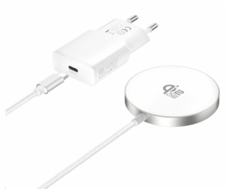 4smarts Bezdrátová nabíjecí sada Qi2/MagSafe-kompa 25W, 1...