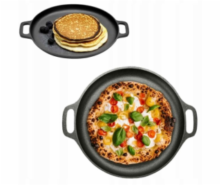 Atusa LITINOVÁ PÁNEV, PIZZA TALÍŘ, HAGE 30 CM, INDUKCE