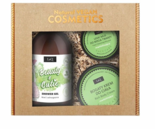 LaQ Beauty & Cutie sada sprchový gel 500ml + bohatý tělov...