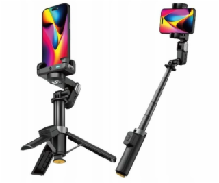 Hohem AI Gimbal Stativ Selfie tyč LED lampa Dálkové ovlád...