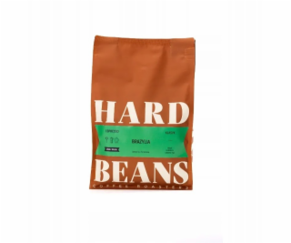 Hard Beans Coffee Tvrdá káva zrnková Brazílie Campo Das V...