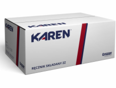 Karen Karen - Papírové utěrky v ZZ skládání, 2vrstvé, celulózové - 3200 listů