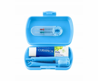 Curaprox cestovní sada pro děti modrá