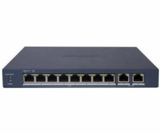 Hikvision Šakotuvas 10 prievadu, 8 PoE komutátoru DS-3E15...