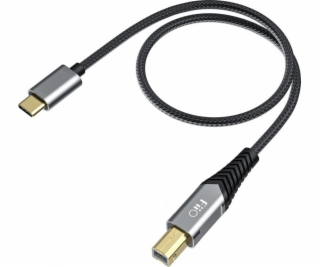 FiiO Kabel USB-C - USB-B 0,5 m, černý