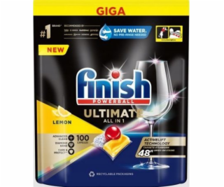 Finish Finish Powerball Ultimate Deep Clean and Shine tab...