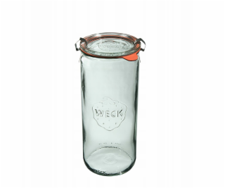 Weck Válcová nádoba 1040 ml (6 ks), víčko, rukojeť, zapín...