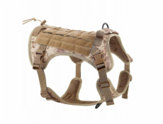 Hunter Taktický postroj pro psa velikost L hnědý