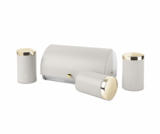 Chlebník a sada dóz na potraviny 4 ks Sahara Collection B...