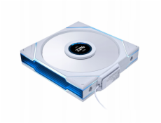 Lian Li UNI FAN TL Wireless LCD 140 ventilátor s obrácenými lopatkami, bílý (14RTLLCD1W1W)