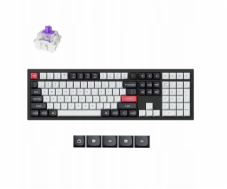 Keychron Q6 HE QMK Gateron magnetická klávesnice s dvojit...