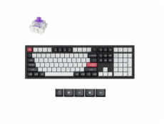 Keychron Q6 HE QMK Gateron magnetická klávesnice s dvojitou lištou Nebula (Q6H-M1)